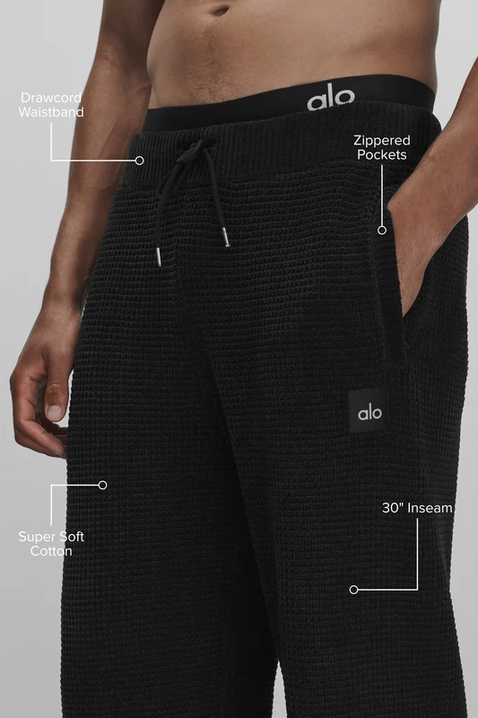 Waffle Chenille Edition Straight Leg Pant