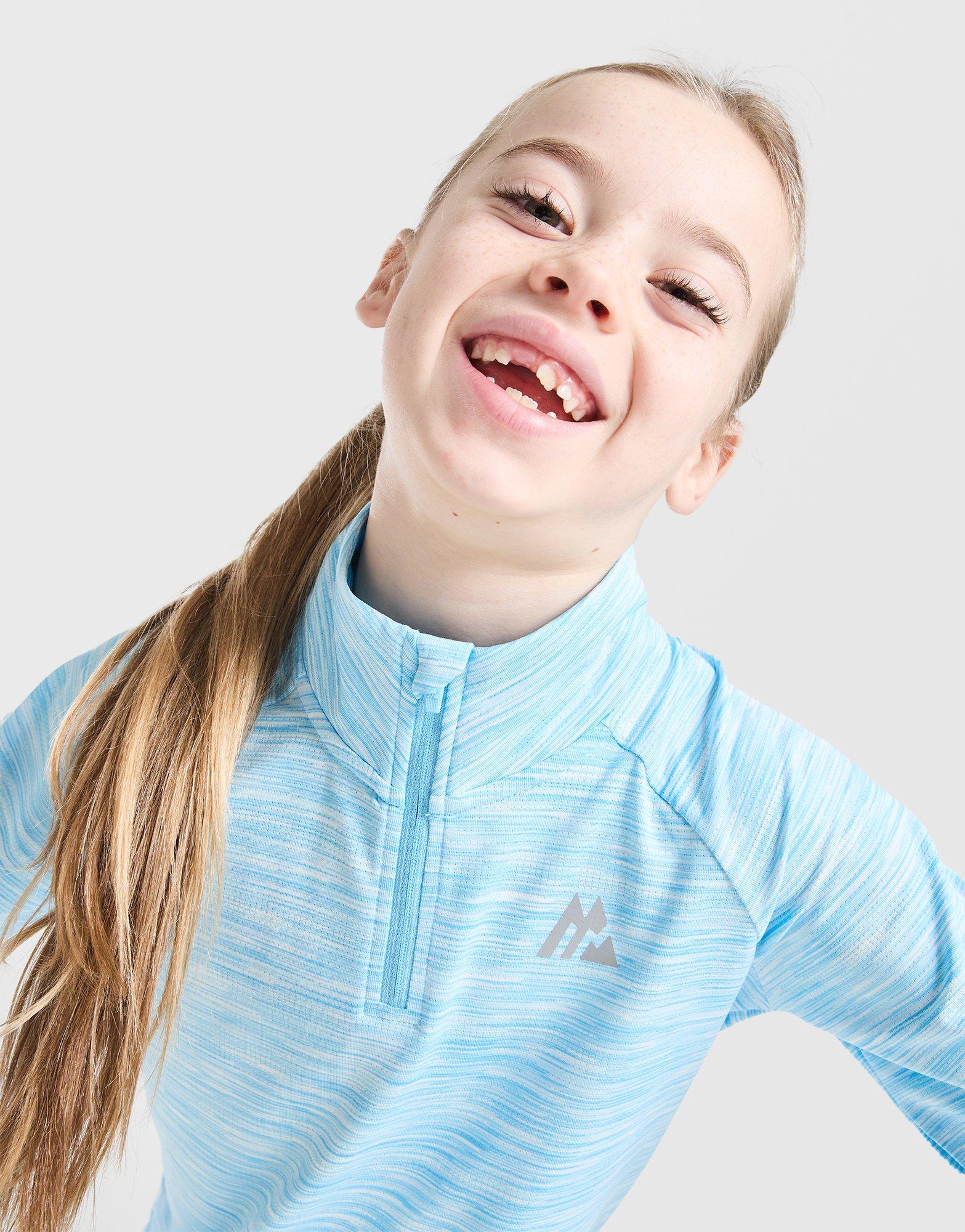 MONTIREX Girls' Trail 1/4 Zip Top/Leggings Set Kleinkinder