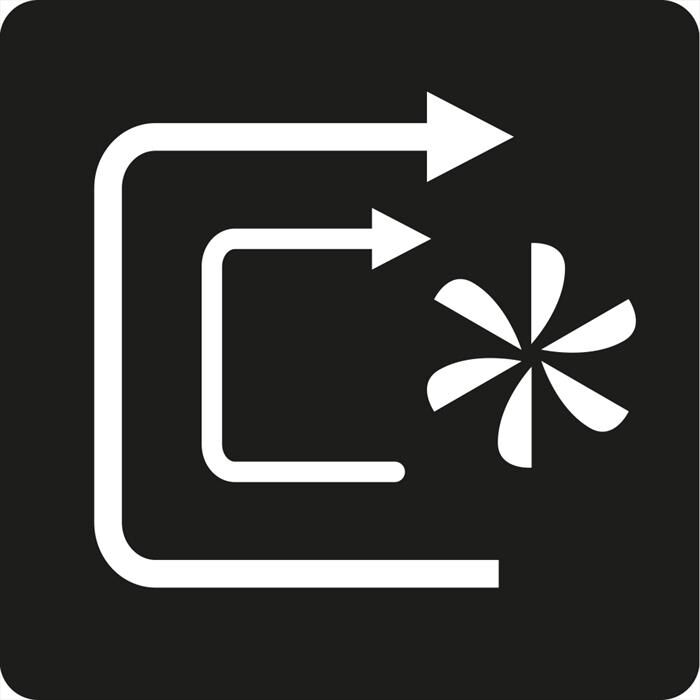 GLEM GAS - GFX92IX-S6AF-Acciaio Satinato