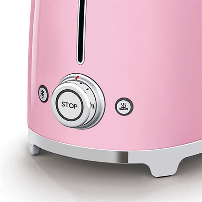 SMEG - Tostapane 50's Style 2x2 fette – TSF01PKEU-rosa