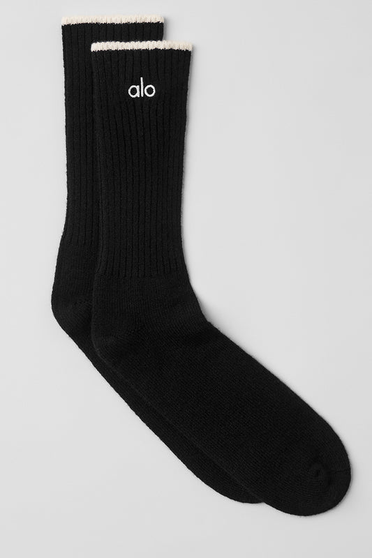 Unisex Wool Cashmere Light Frosted Sock