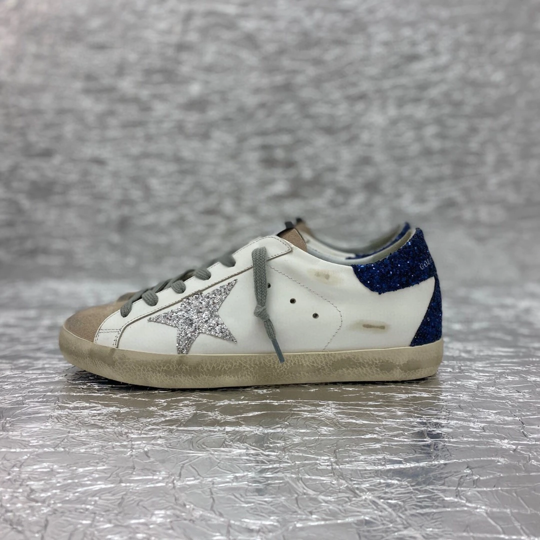 Golden Goose Super Star Dirty shoes made of top-grain cowhide