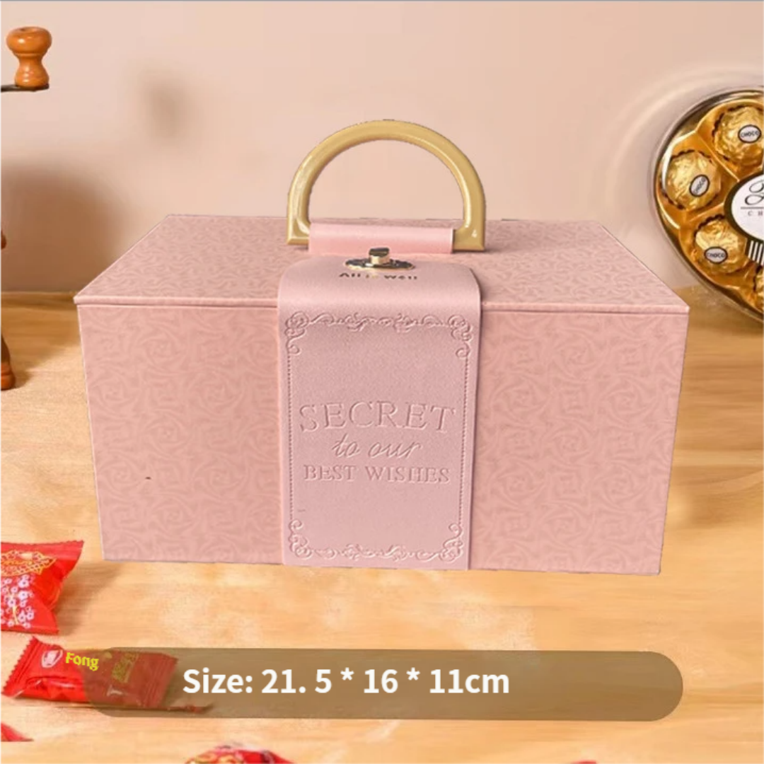 Exquisite Leather Gift Set for Bridesmaids Premium Wedding Gift Packaging Box for Jewelry custom logo