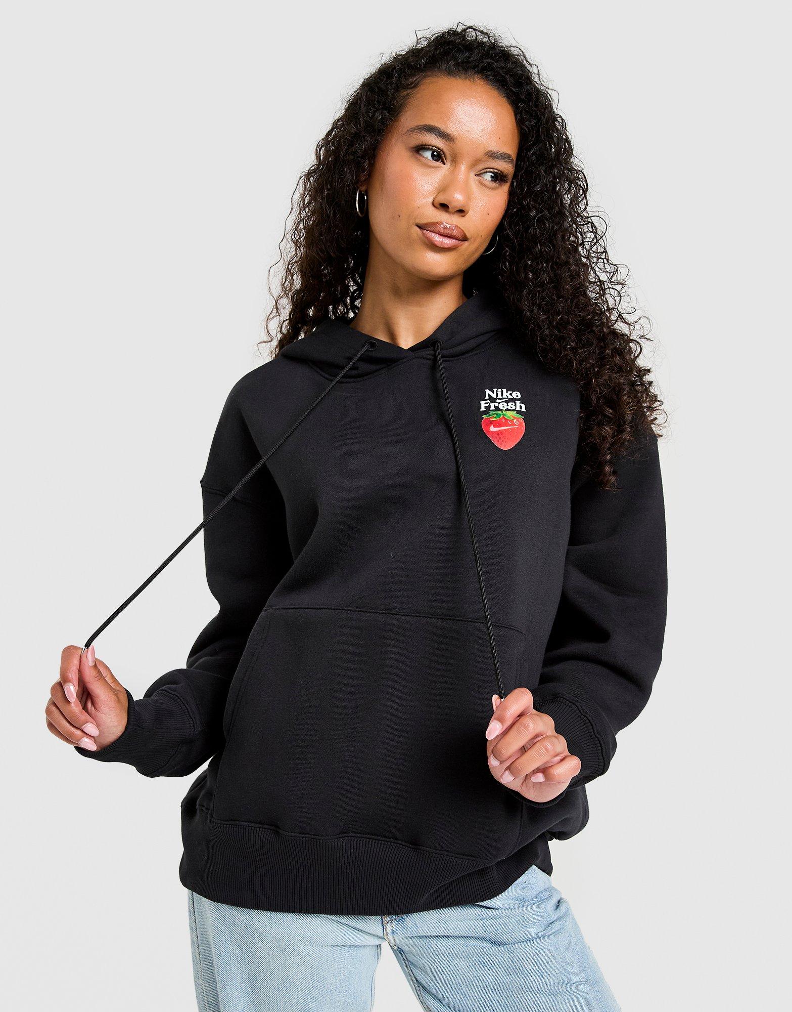 Nike Strawberry Graphic Overhead Hoodie Damen