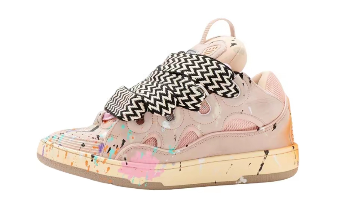 Lanvin Curb Sneakers Maiden Pink