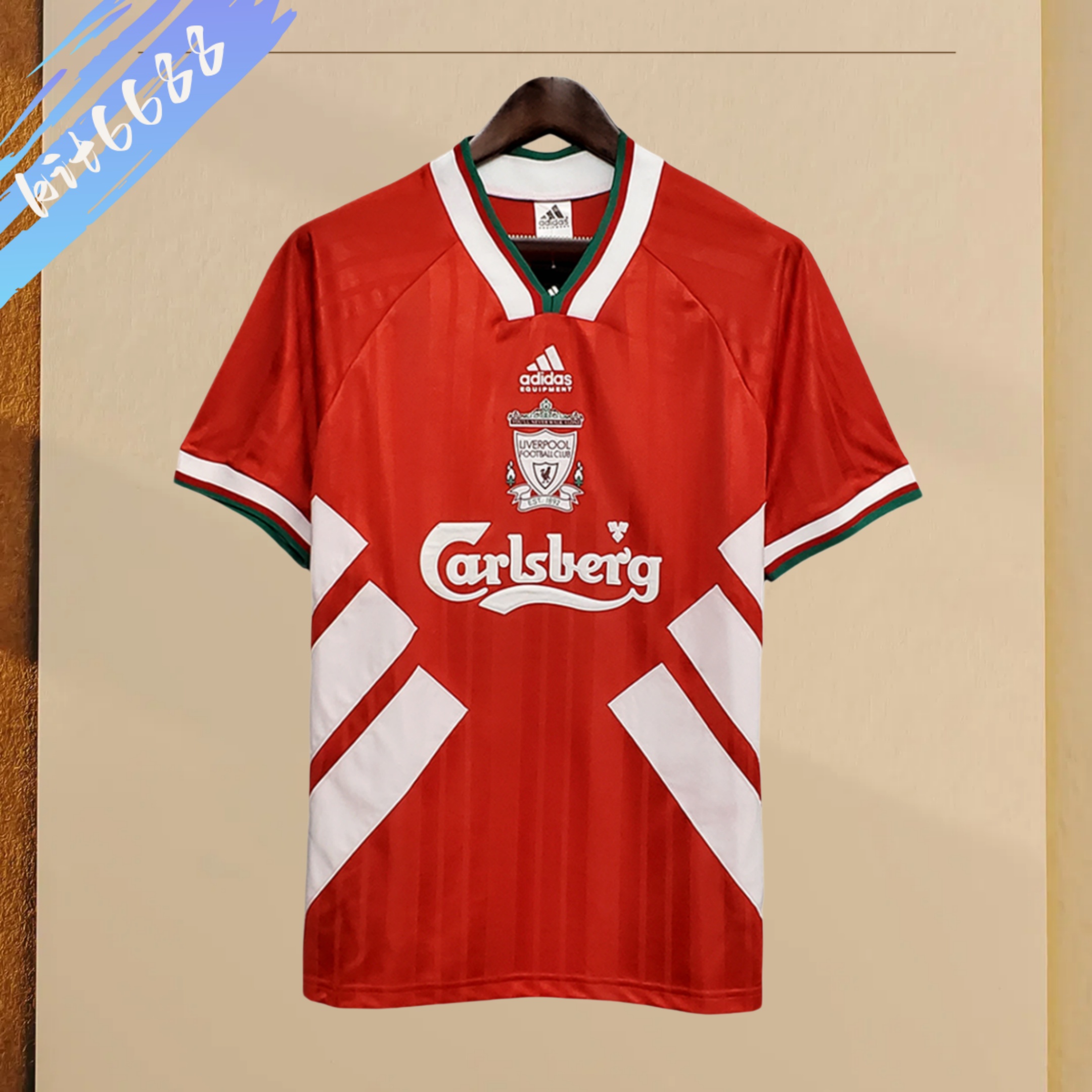 1993/1995 Liverpool Retro Home Football Shirt
