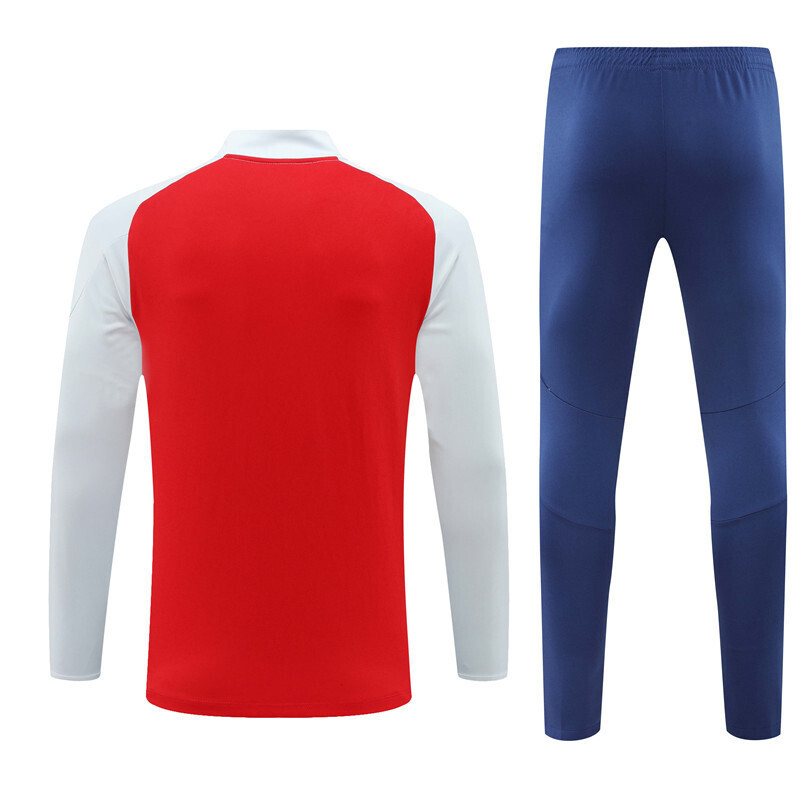 2025/2026 Arsenal Kids Half Zip Training Clothes (Adult Kids Kit)