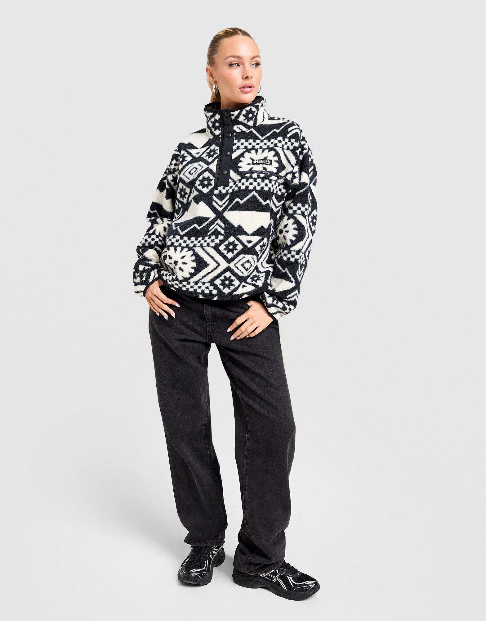 Columbia Helvetia Aztec Fleece Top Damen
