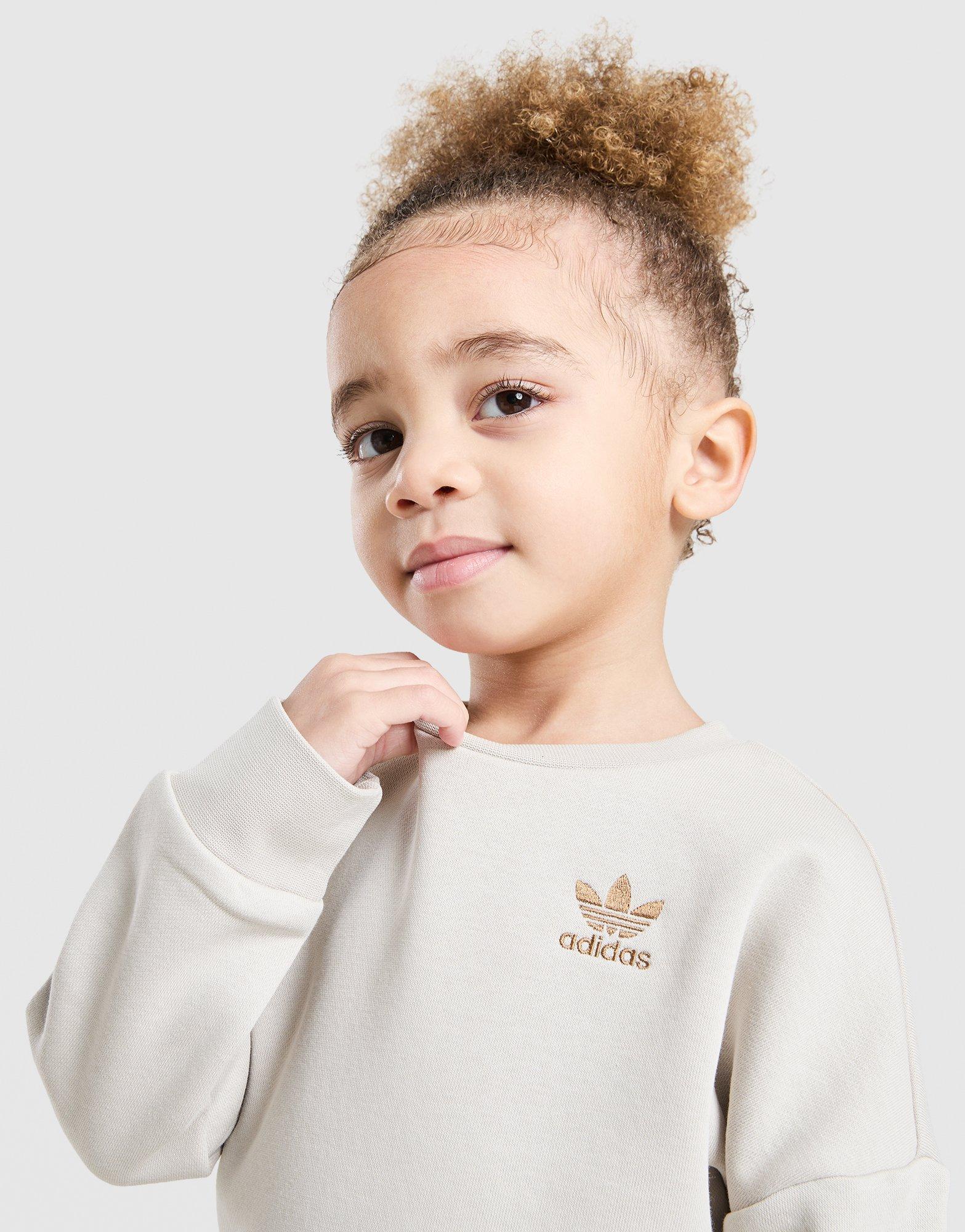 adidas Originals Trefoil Oversized Crew Tracksuit Infant