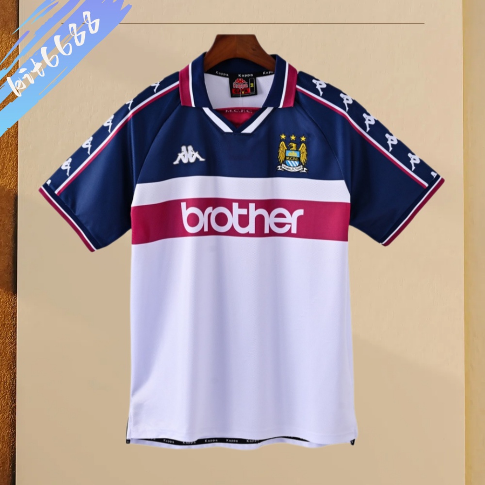 1997/1998 Manchester City Retro Away Football Shirt