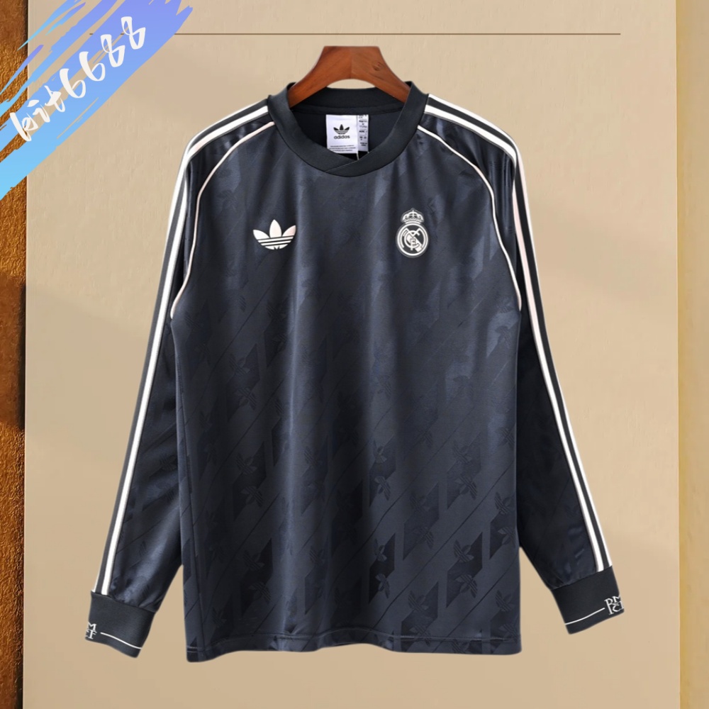 2024/2025 Real Madrid Retro Special Edition Long Sleeve Football Shirt