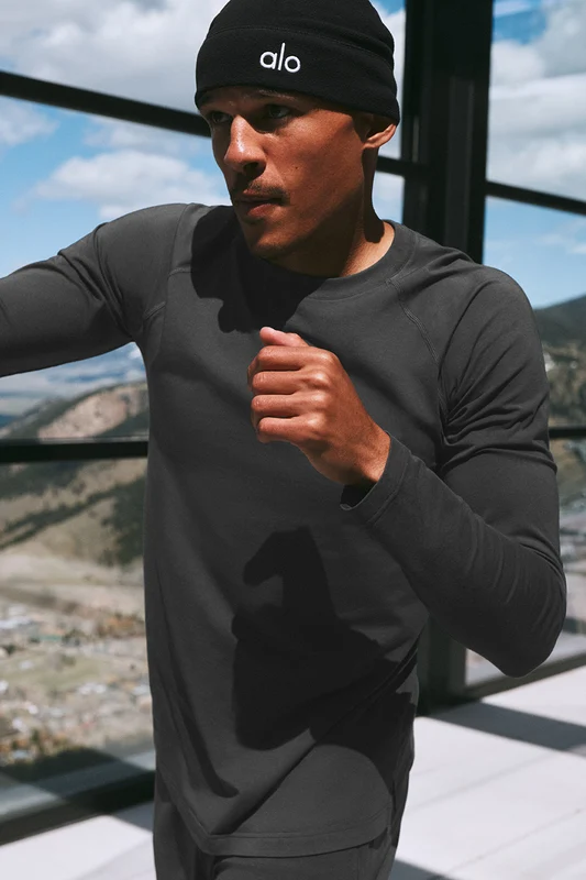 ALO Vapor Crewneck Long Sleeve