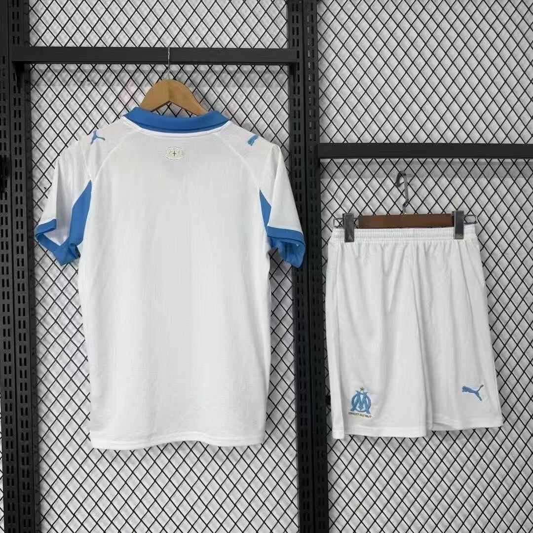 Marseille 25 26 home short sleeved suit