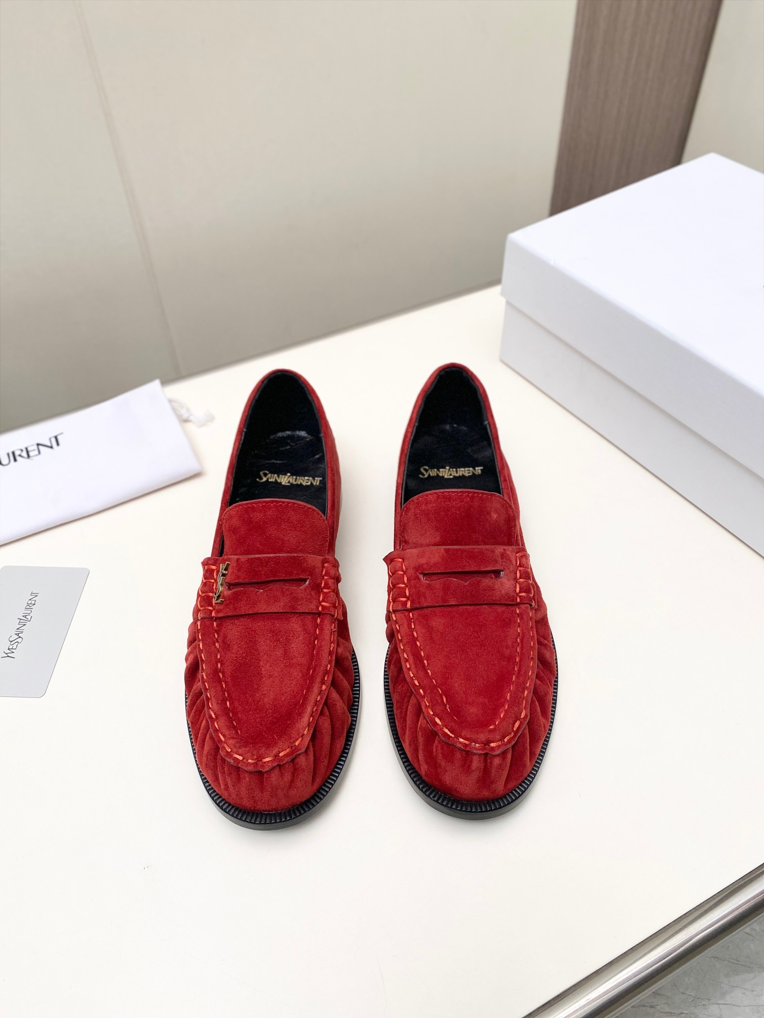 Saint Lauren YSL Women Loafers Size 35-41