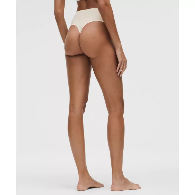 Wundermost Ultra-Soft Nulu High-Waist Thong Underwear