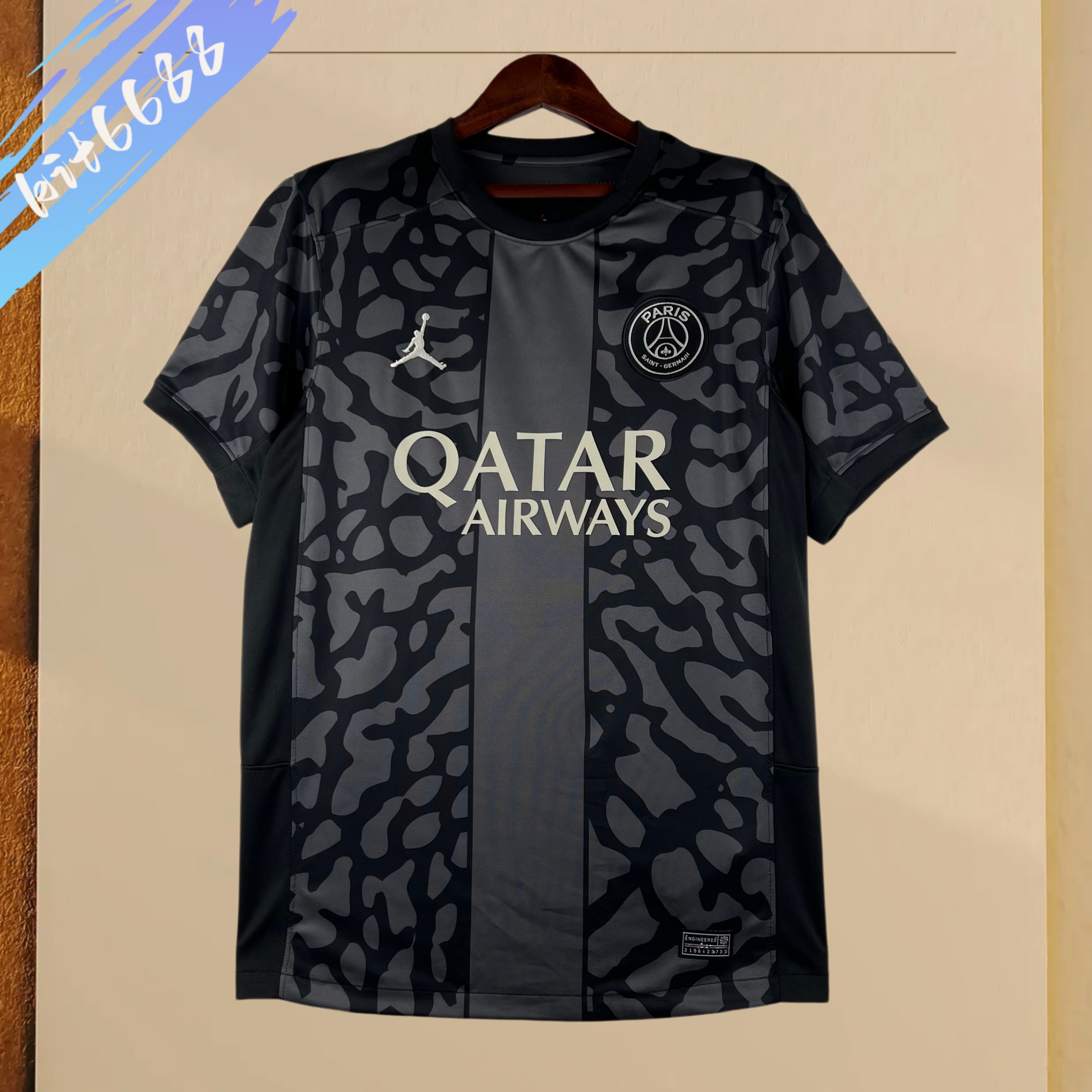 2023/2024 PSG Paris Saint-Germain third away Football Jersey (Fan Edition)