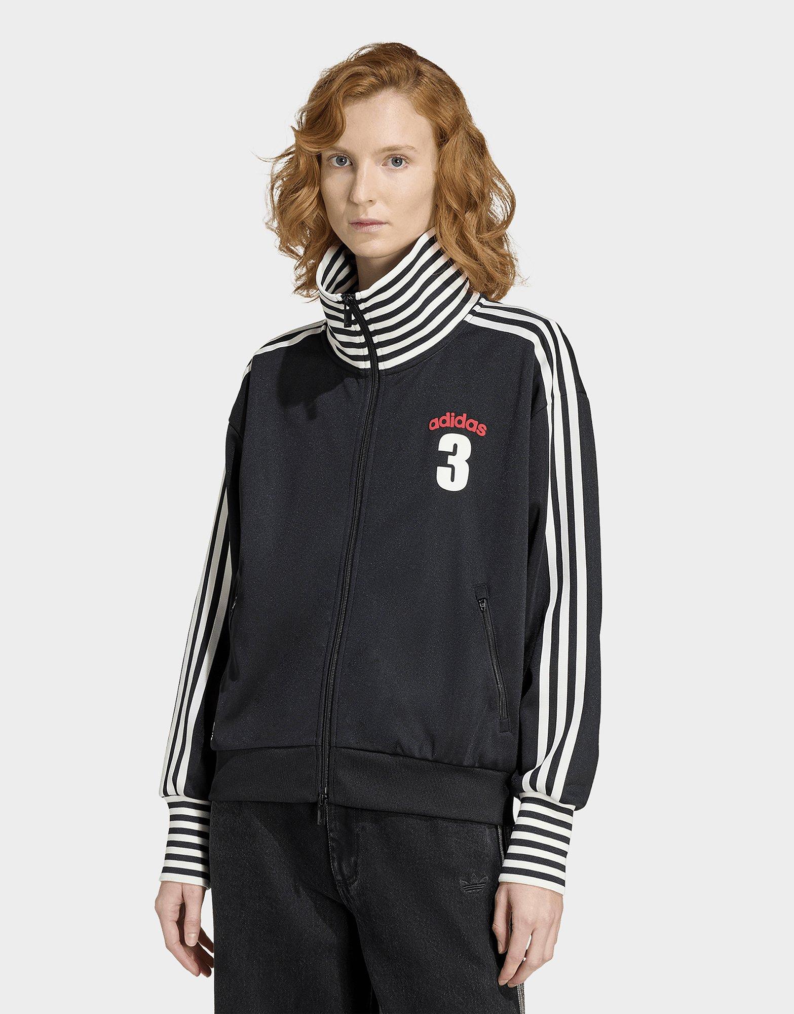 adidas Originals VINTAGE BB TT STRIPED RIB Track Top