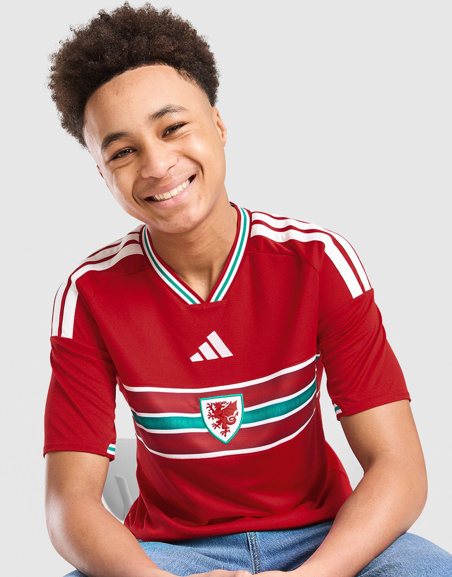 adidas Wales 2026 Heim Shirt Kinder