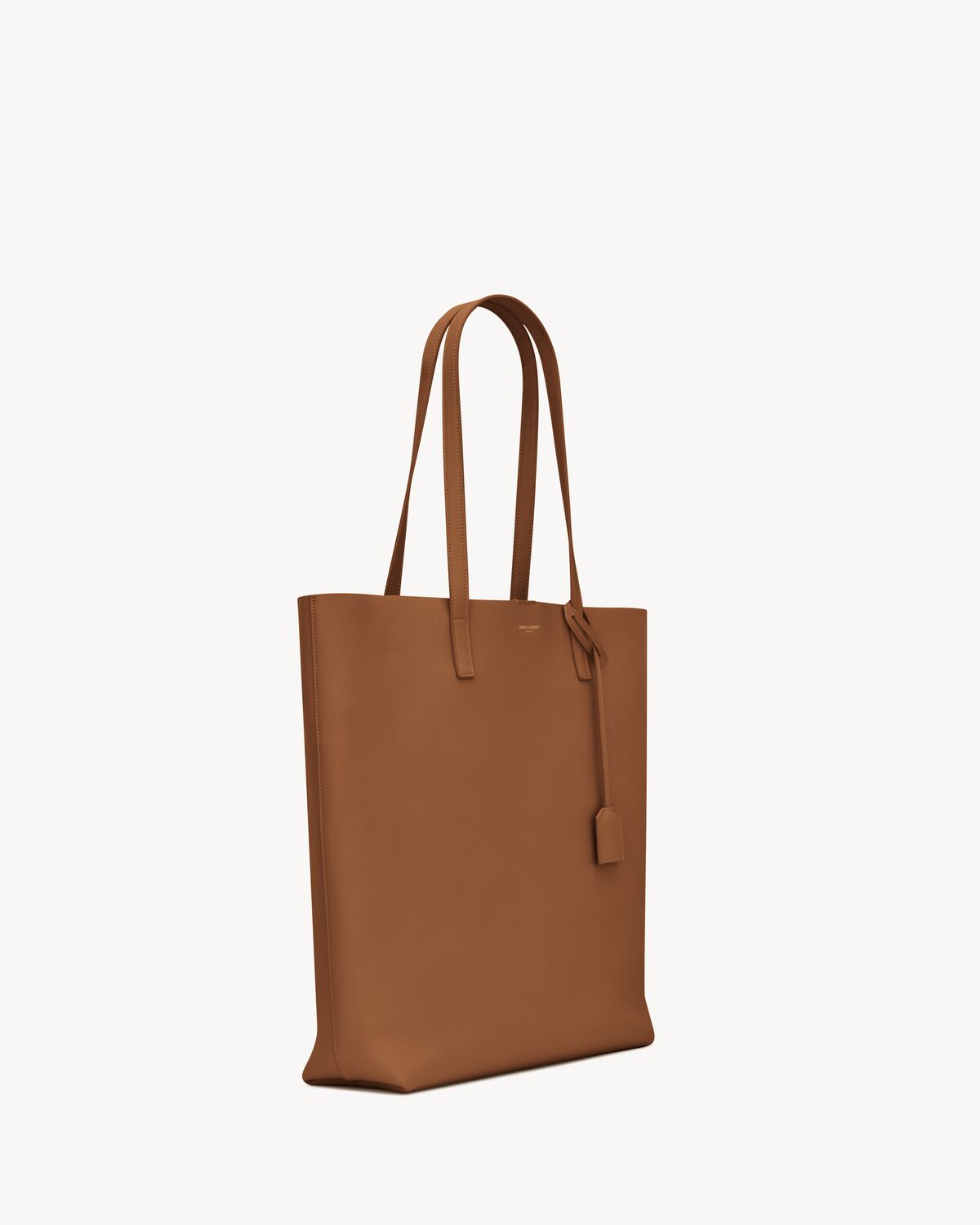 shopping saint laurent in leather BRICK