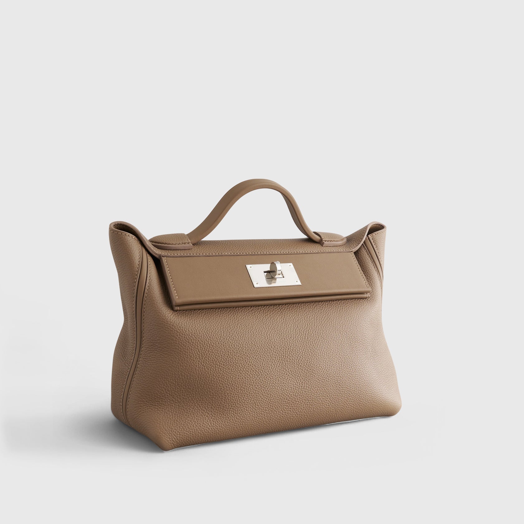 Hermès 24/24 29 Clemence Beige De Weimar Palladium Hardware