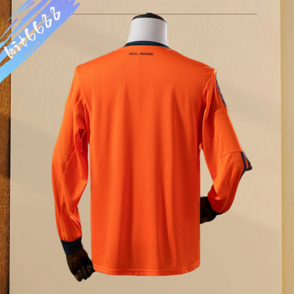2013/2014 Real Madrid Third Away Long Sleeve Retro Football Shirt