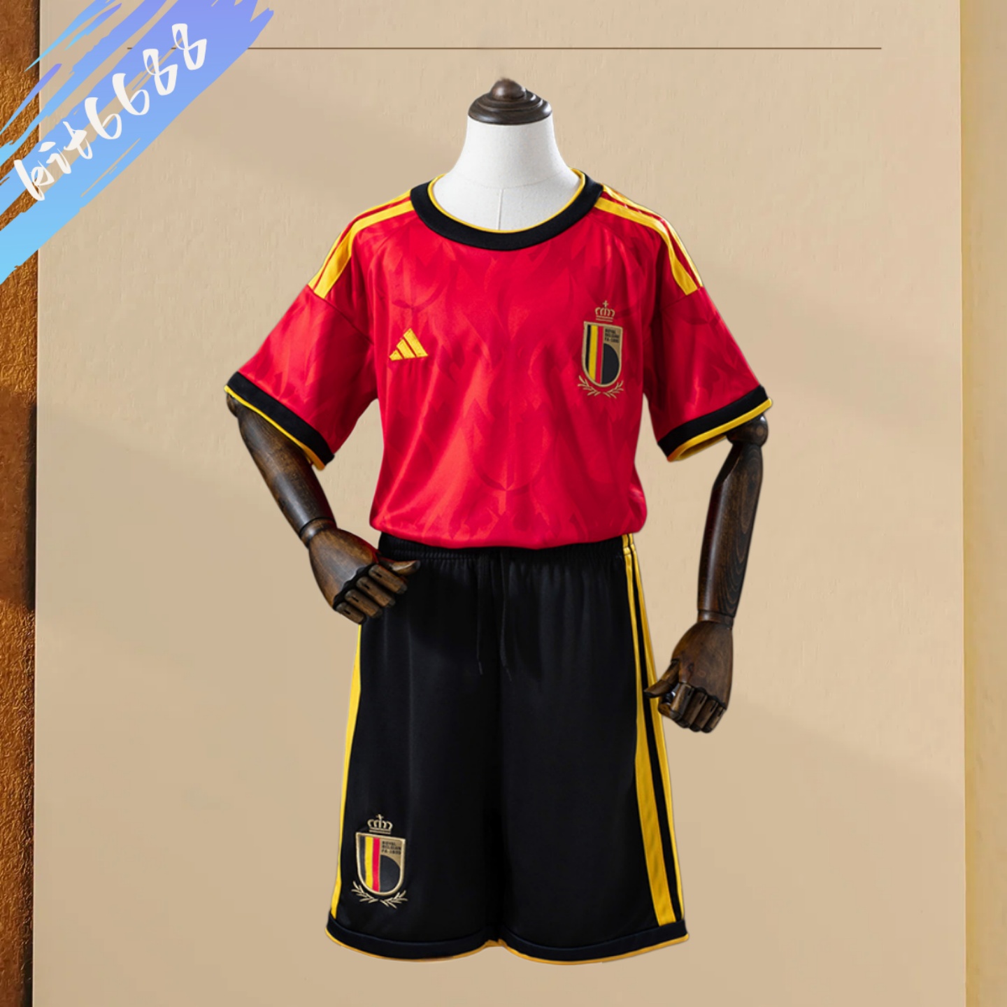 2026 Belgium Home Football Shirt (Adult Kids Kit socks)