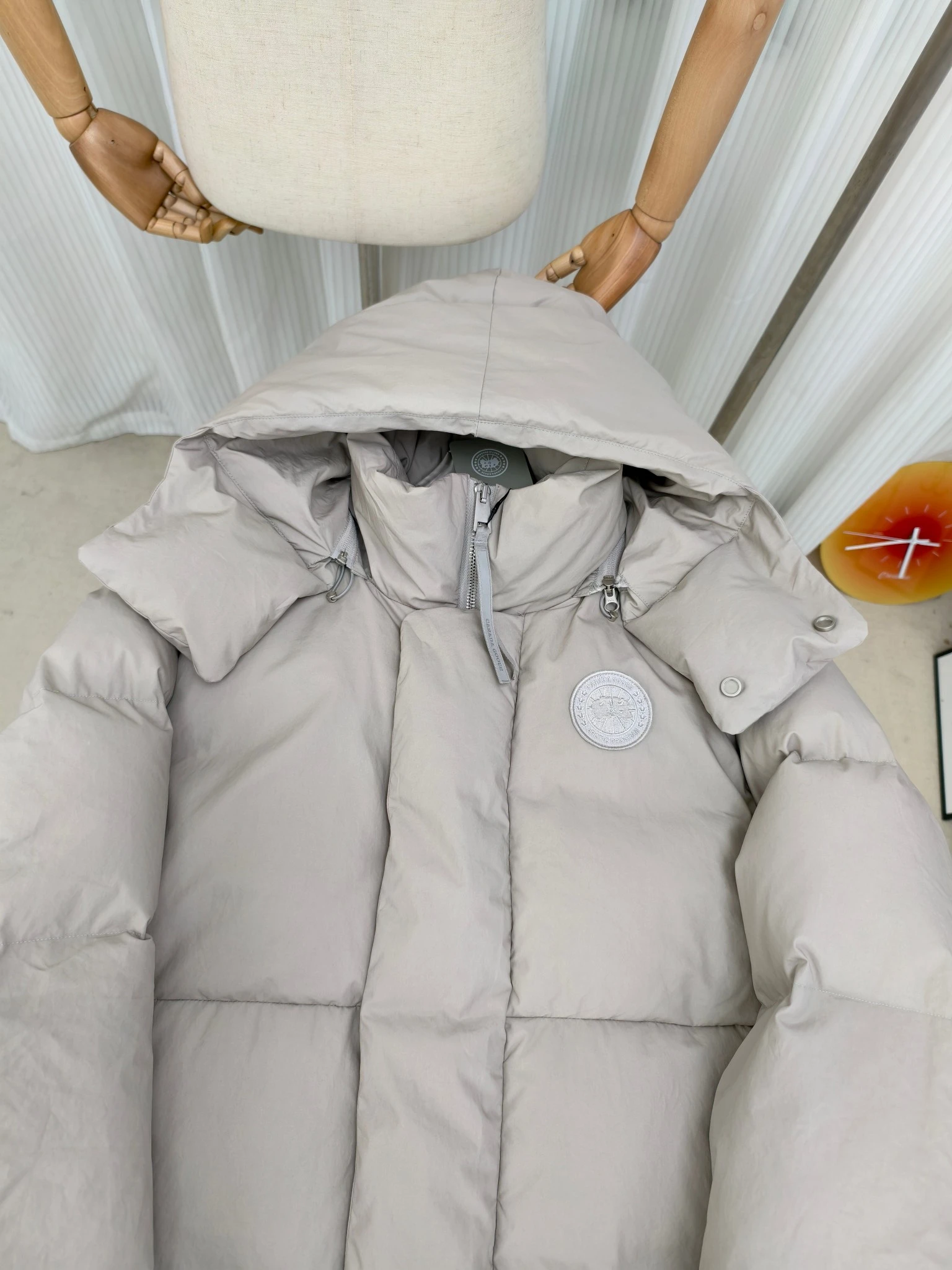 Canada Goose premium quality down jackets are made of 95% goose down.