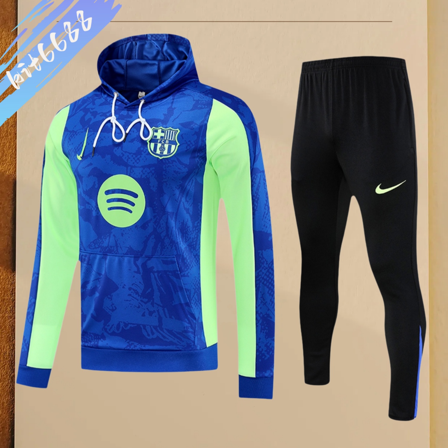 2025/2026 Barcelona Adult Long Sleeve Hood Kit