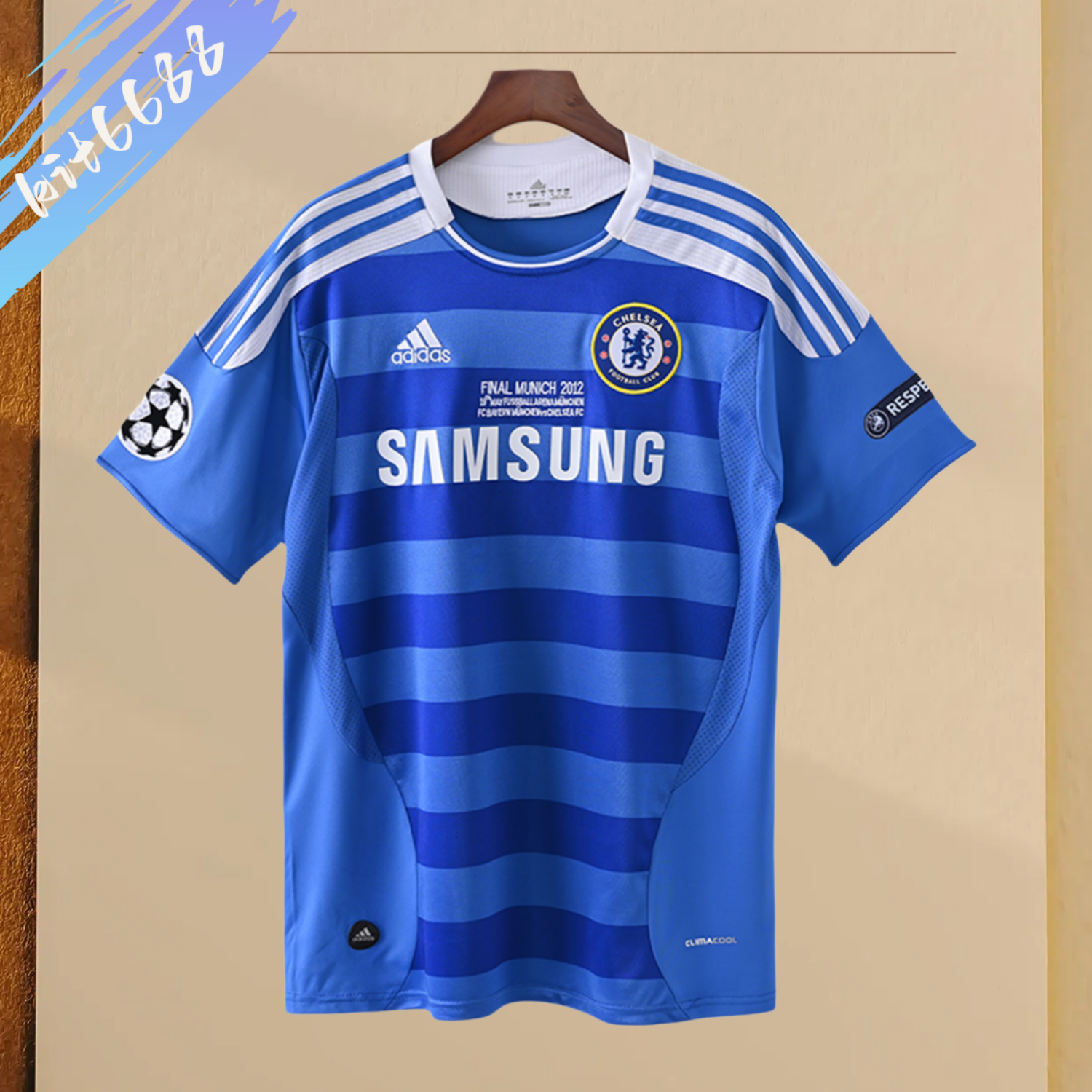 2011/2012 Chelsea Retro Second Home Football Shirt (Fans)
