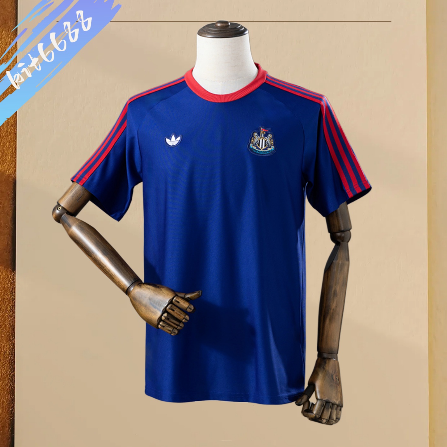 2025/2026 Newcastle United Terrace Icons T-Shirt Blue Football Shirt （Fans version）