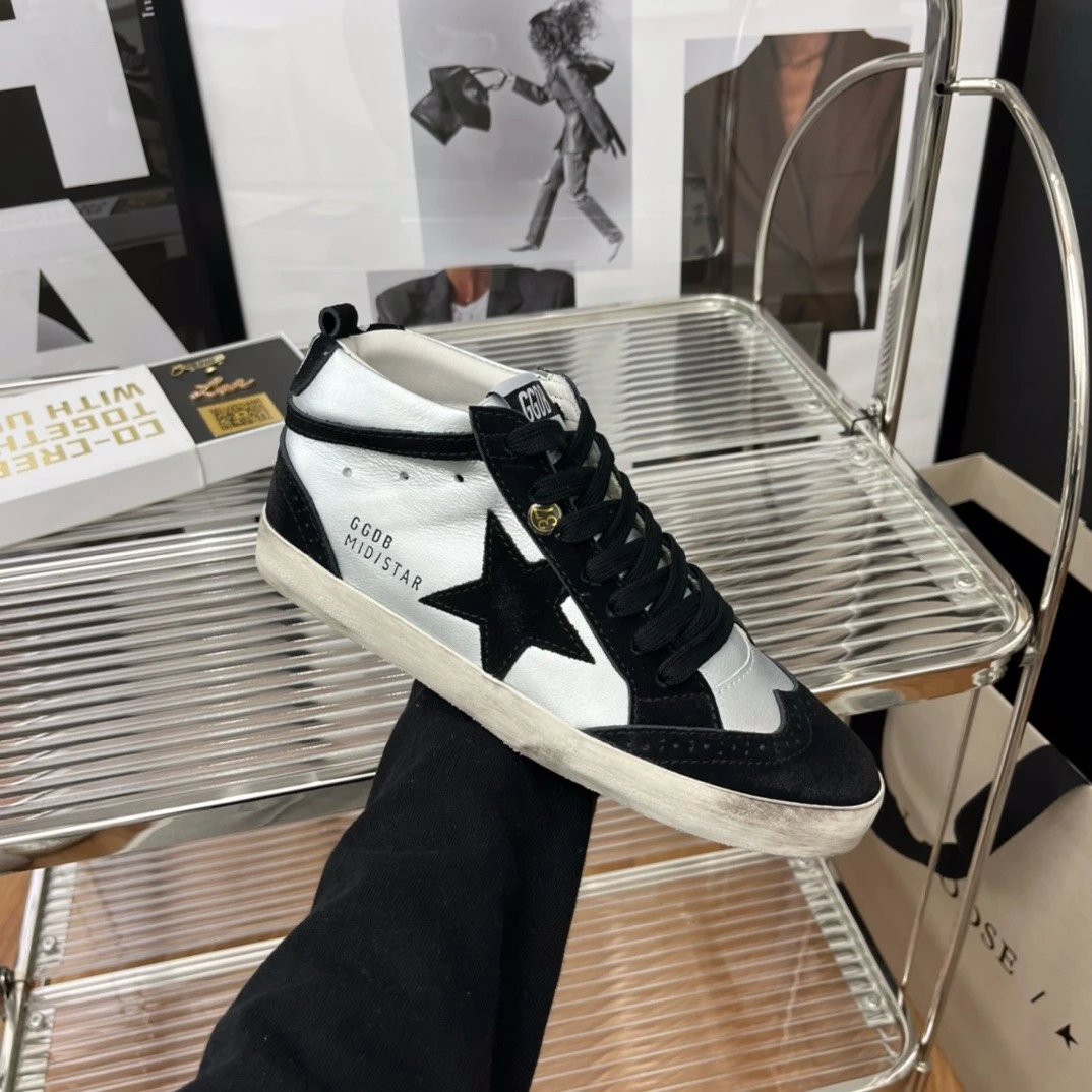 Golden Goose Mid Star Genuine Leather Custom Edition
