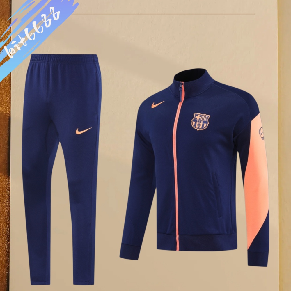 25/26 Barcelona Full Zipper Training Suit (Adult Set)