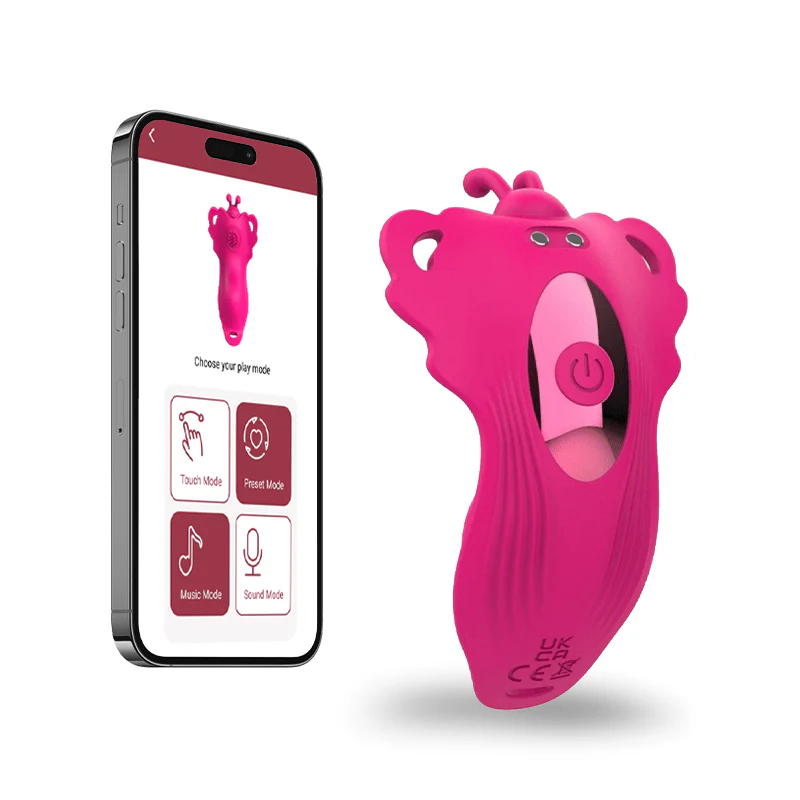 Butterfly Wearable Panty Clitoral Stimulation Vibrator