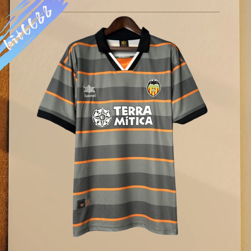 1999/2000 Valencia Third Away Retro Football Shirt