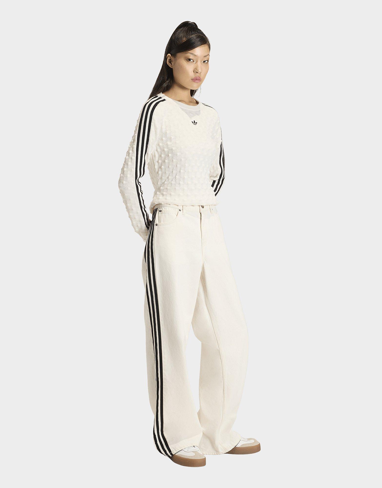 adidas Originals ADIDAS ORIGINALS SLIM SOLID SPIKE KNIT SWEATSHIRT
