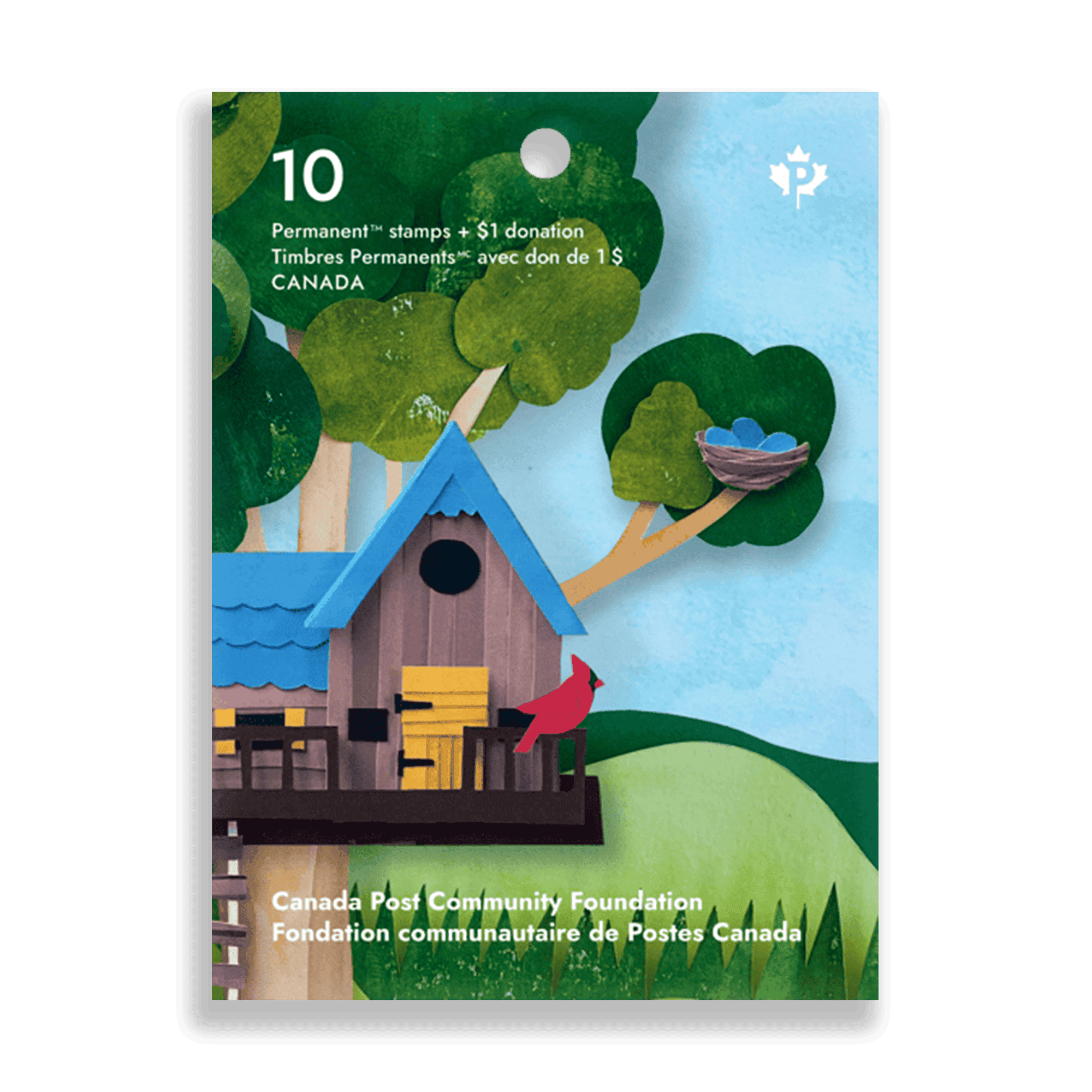 Canada Post Community Foundation (2022) – 100 Permanent™ Domestic Rate Stamps