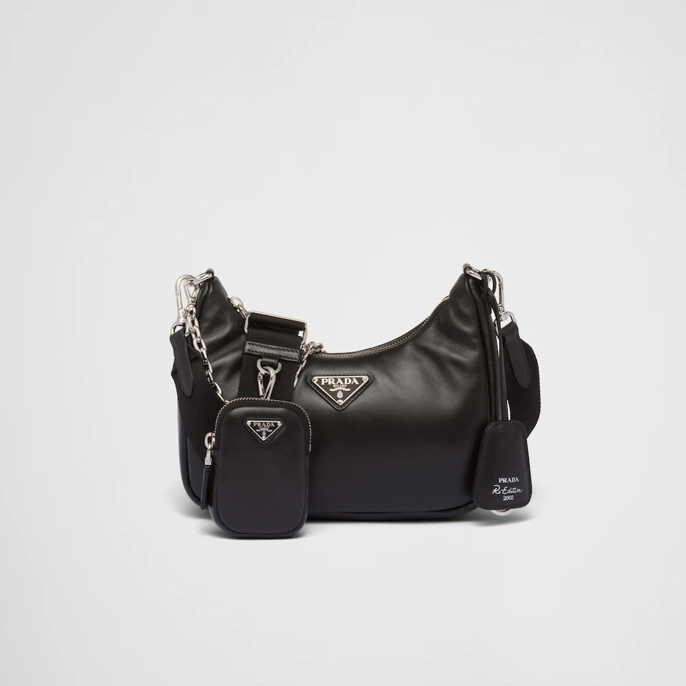 Padded nappa-leather Re-Edition 2005 shoulder bag