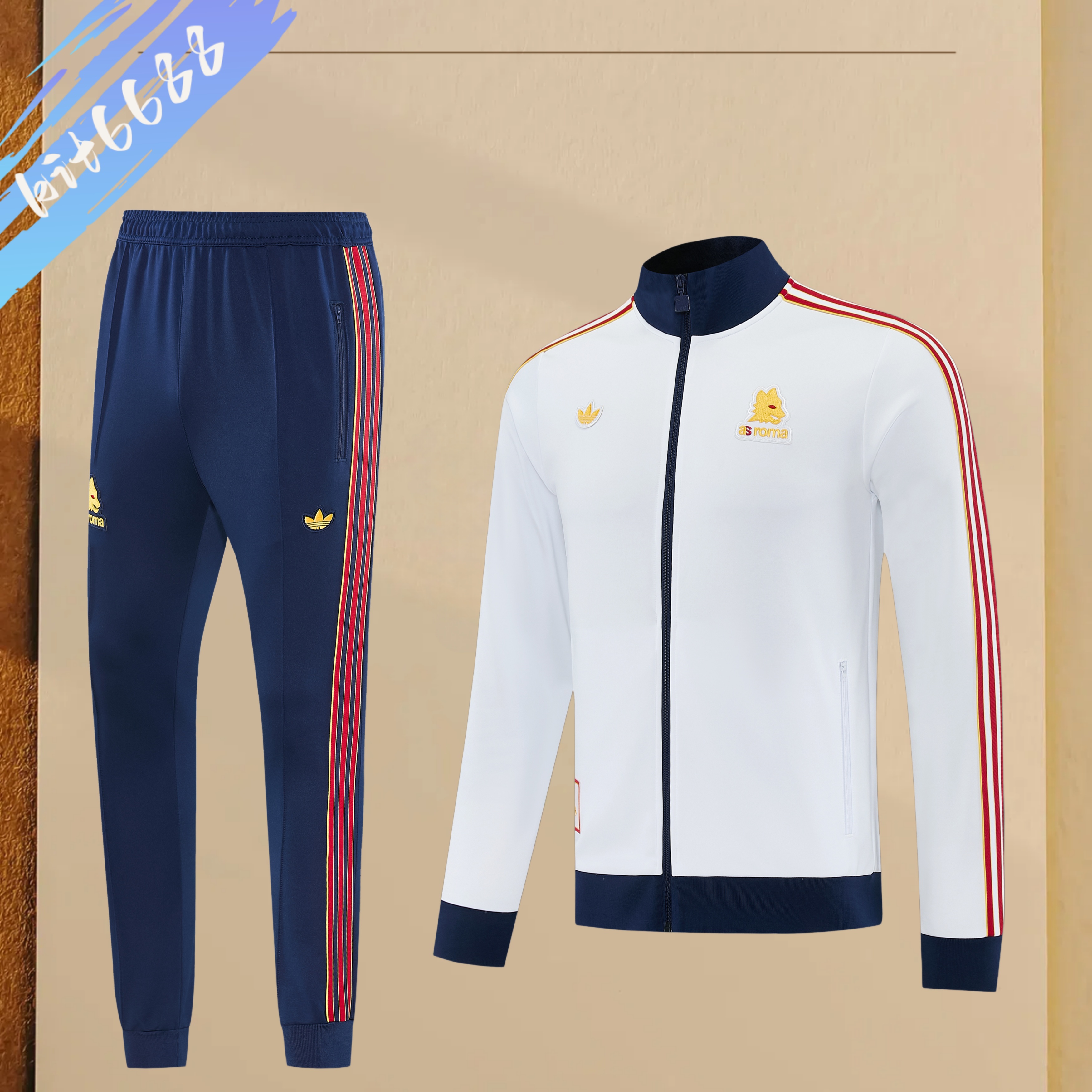 25/26 Rome Full Zipper Training Suit (Adult Set)