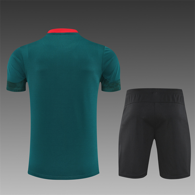 25/26 AC Milan short sleeves Training Uniform (adult Kids Kit)