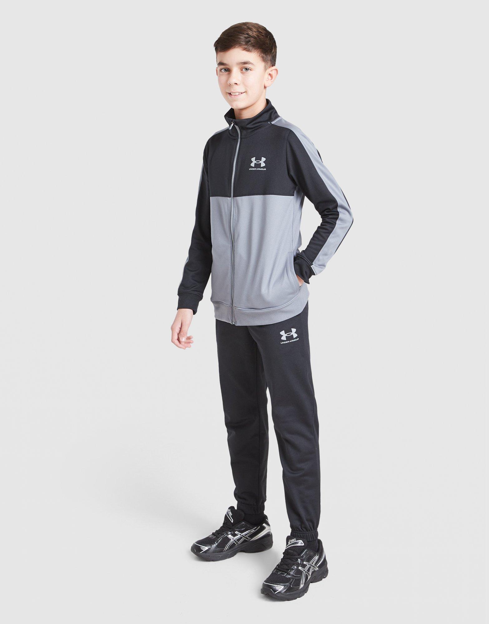 Under Armour Rival Colorblock Strick-Trainingsanzug für Jungen