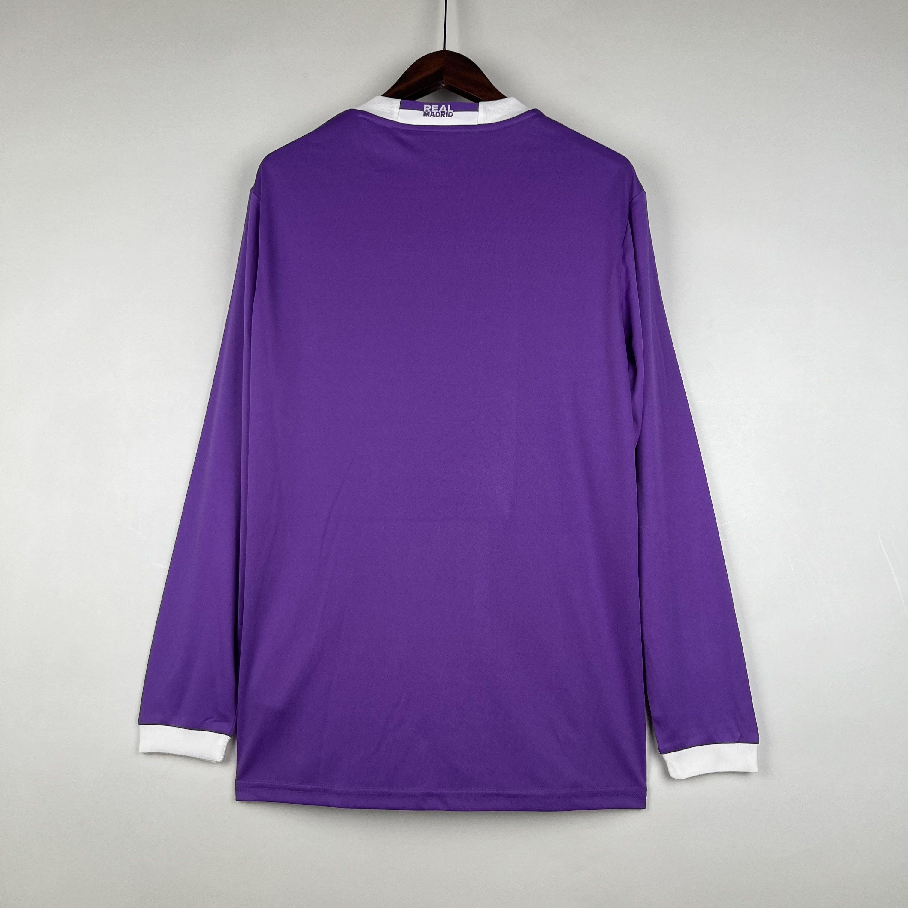 2016/2017 Real Madrid Away Long Sleeve Retro Football Shirt