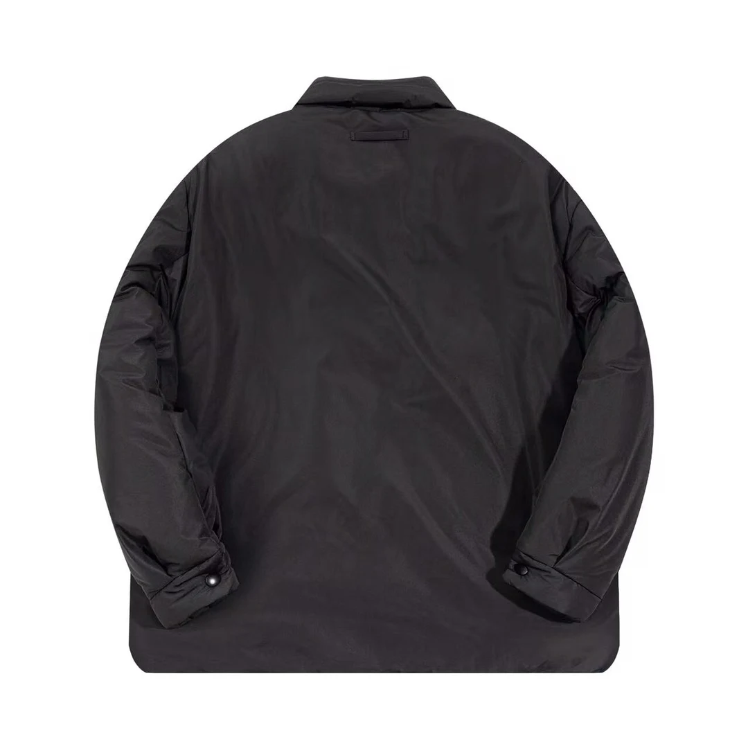 Prada Oversized Wattierte Jacke Schwarz Jacken TJ220535