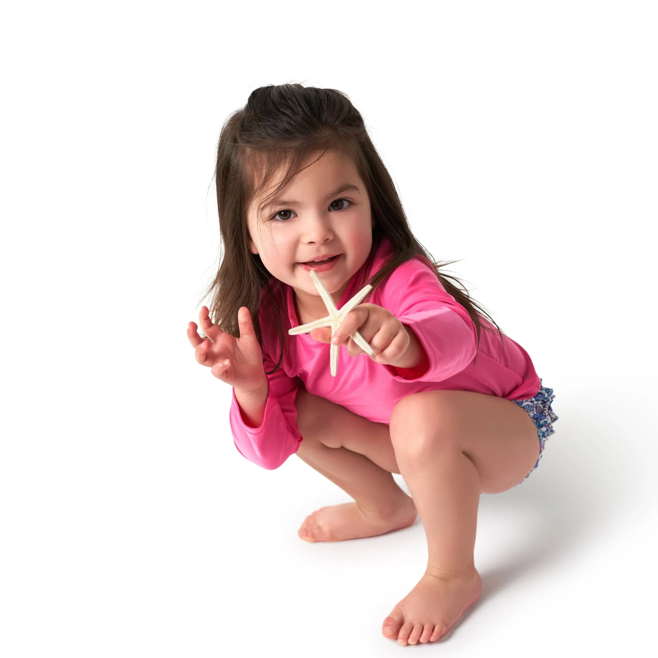 Baby & Toddler Neutral Pink Rashguard