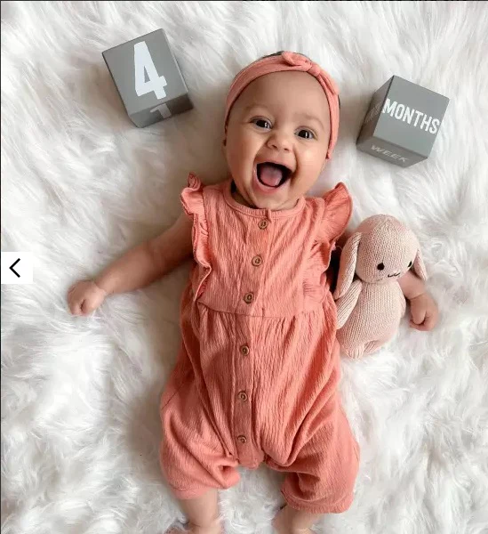 Carter's Baby 2-Piece Crinkle Jersey Jumpsuit & Headwrap Set