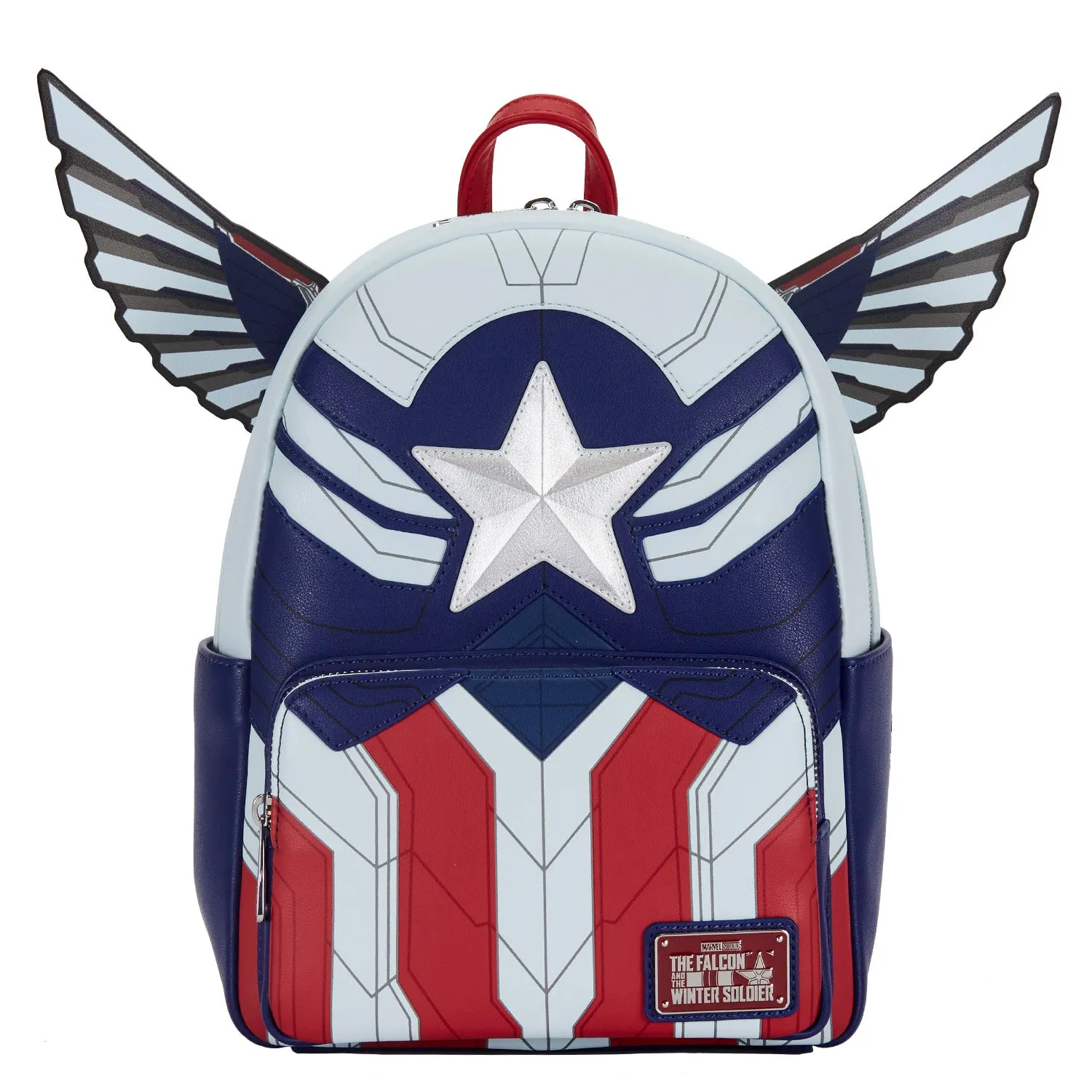 Marvel Falcon Captain America Cosplay Loungefly Mini Backpack