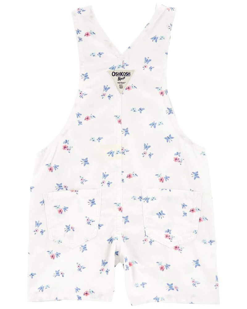 Oshkosh Butterfly Print Shortalls