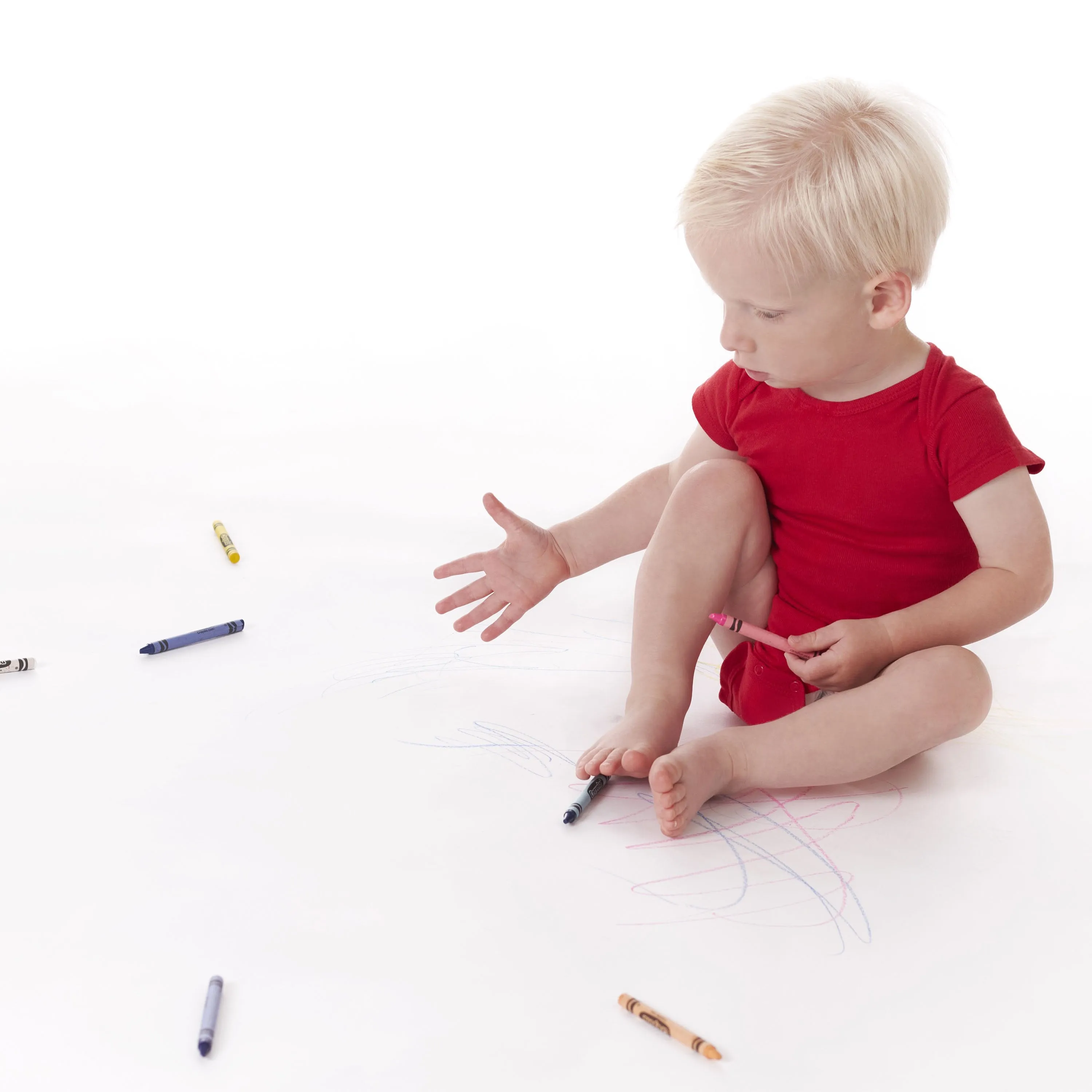 5-Pack Baby Red Onesies Bodysuits