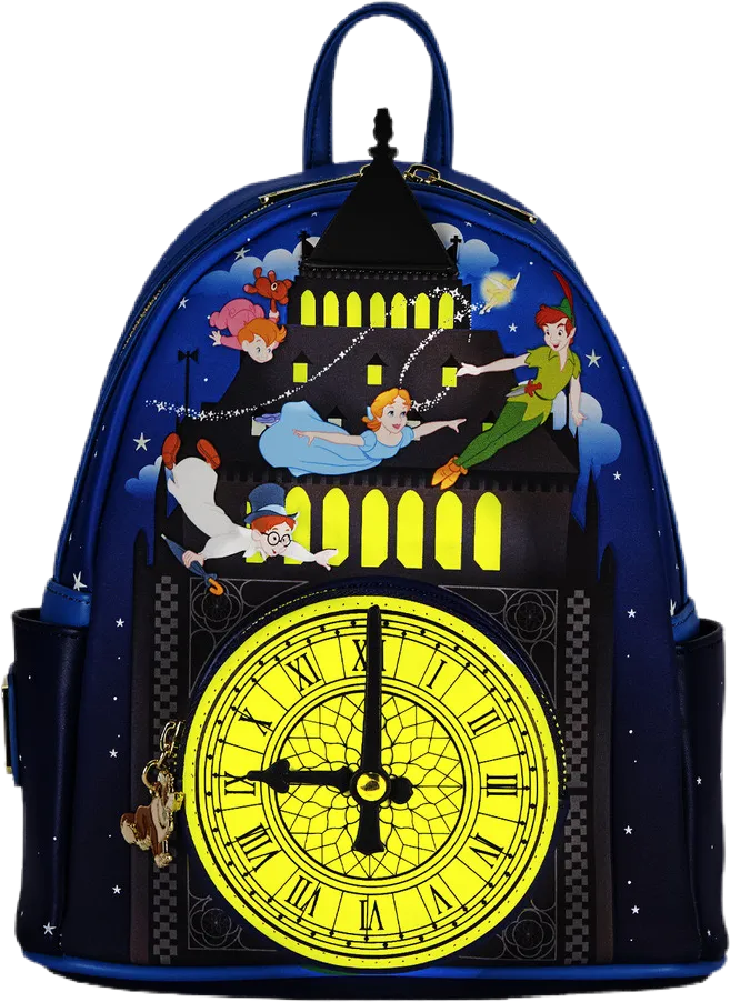 LF Peter Pan Glow Clock Mini Backpack