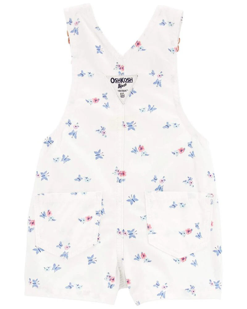 Oshkosh Butterfly Print Shortalls