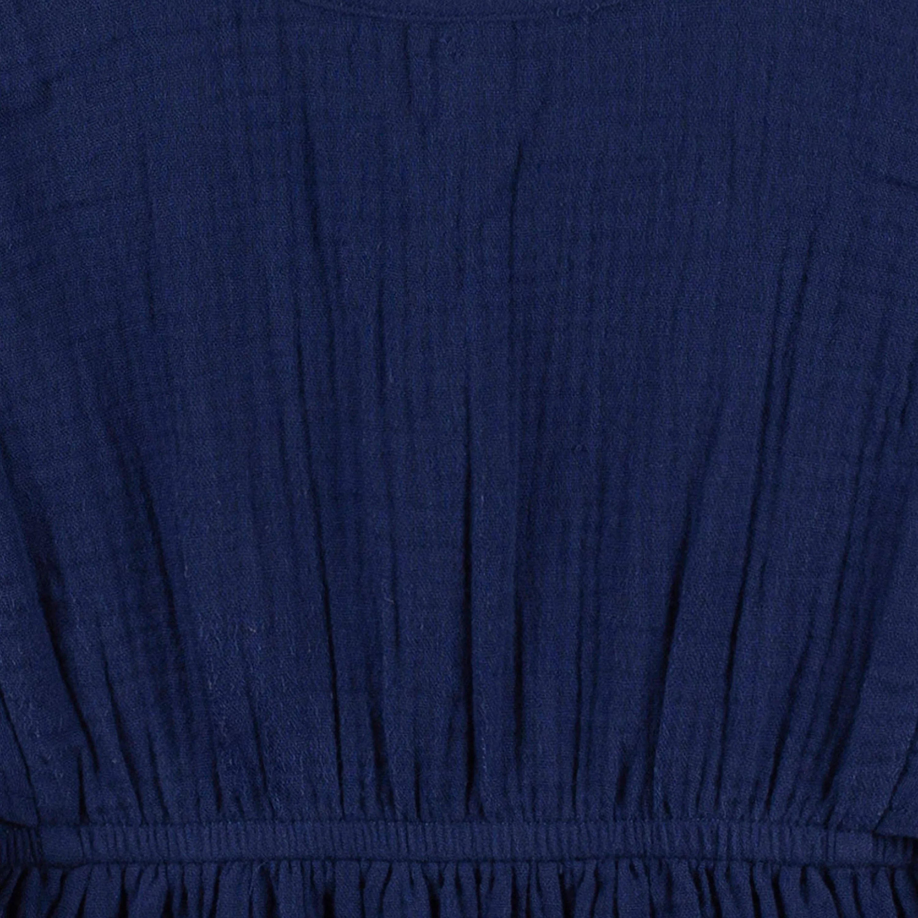 Baby & Toddler Girls Navy Woven Kaftan Coverup